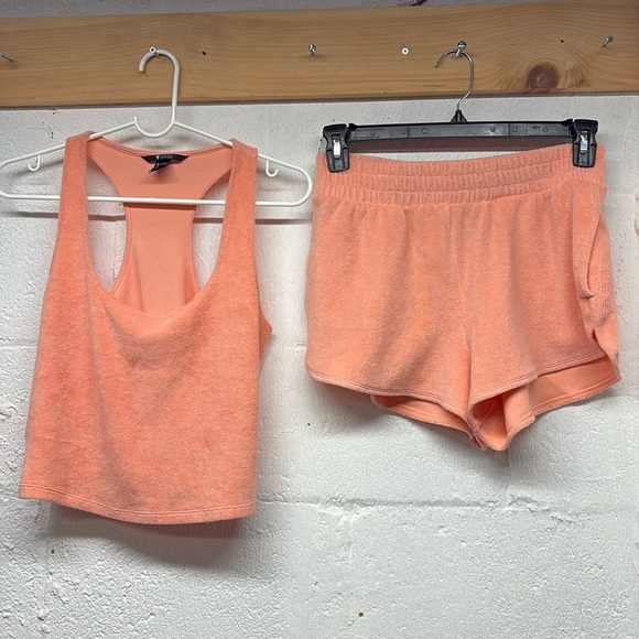 Victoria’s Secret On Point Terry Lounge Set size medium two piece - Picture 2 of 8